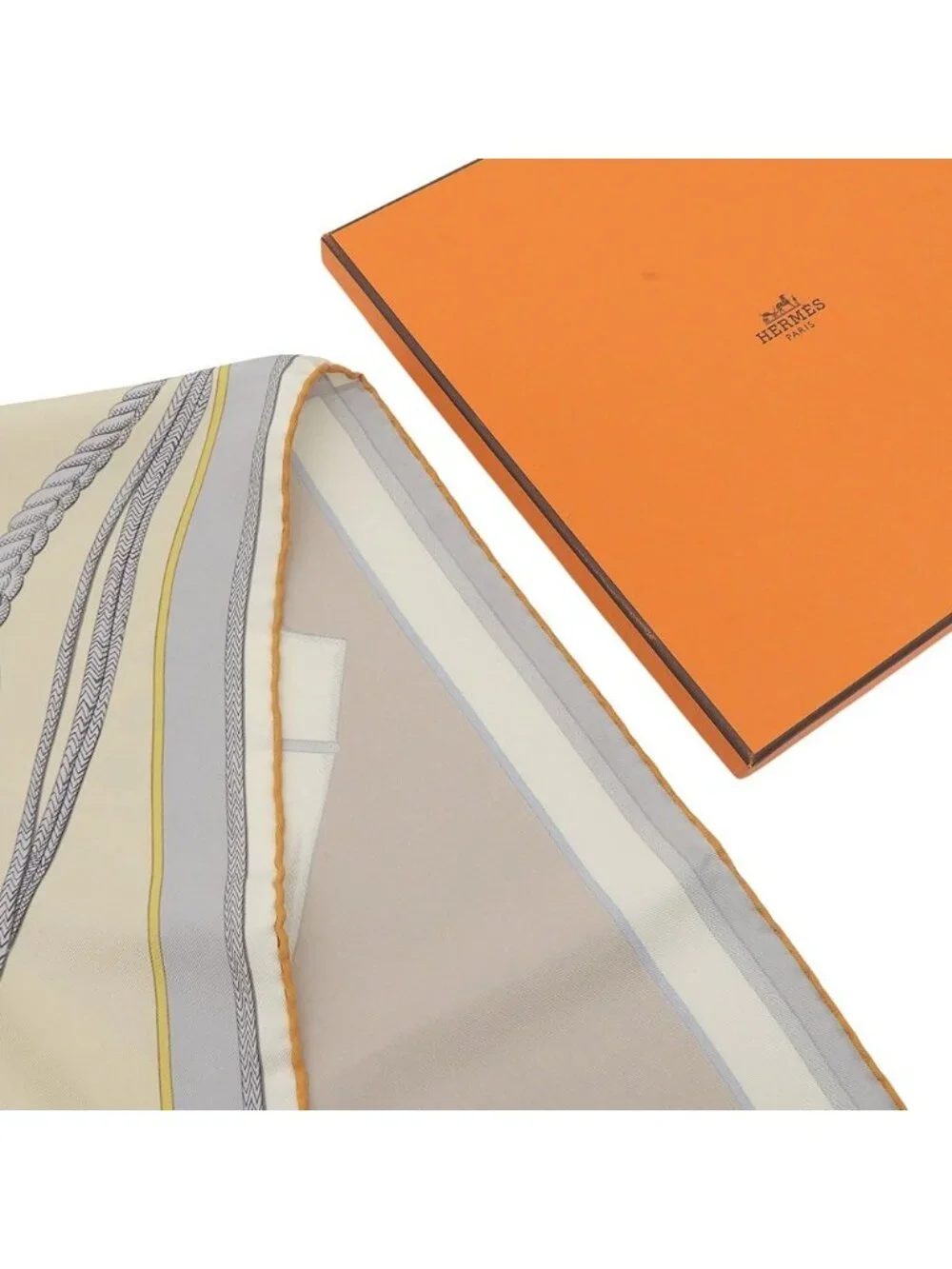 Hermes Carre Wash Zouave Et Dragons Scarf Silk